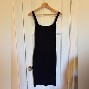 Zara Body Con Black Dress